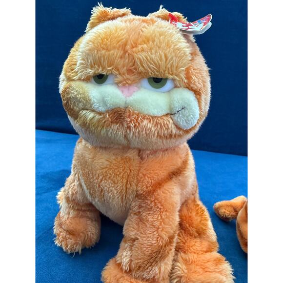 Ty Beanie Babies Garfield and Cool Cat Movie Plush Set 2004 Collectible‎ READ - Picture 8 of 11